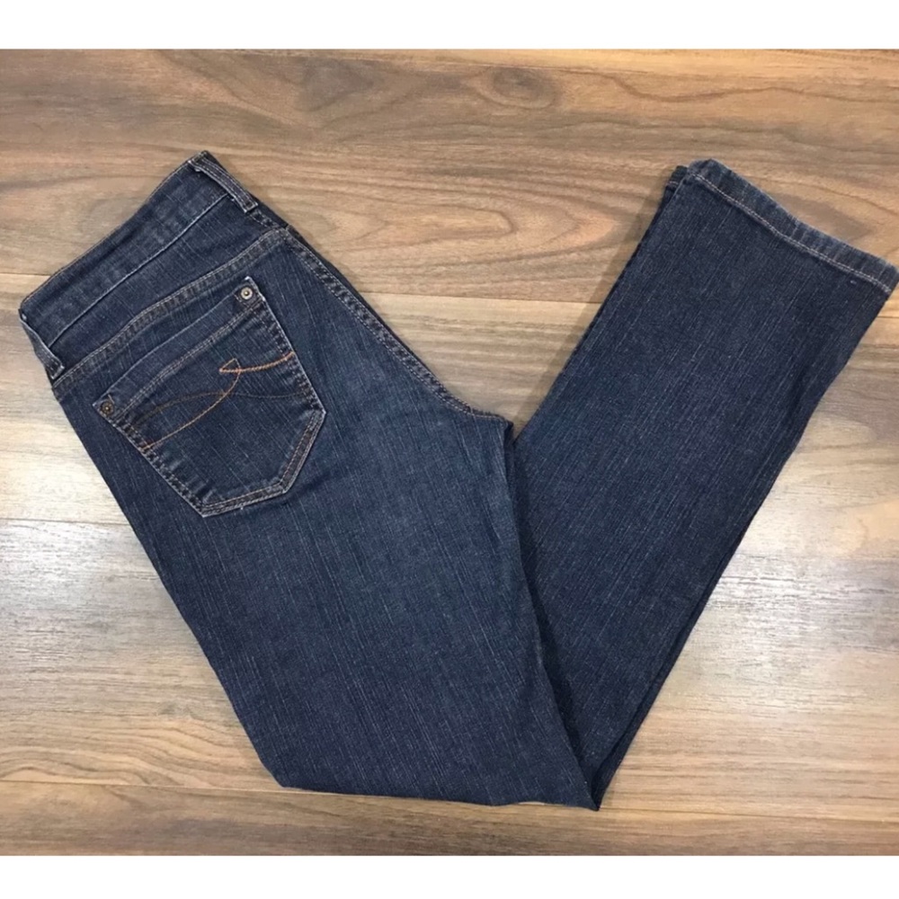 Dkny Ave B Jeans Size 6R Straight Leg